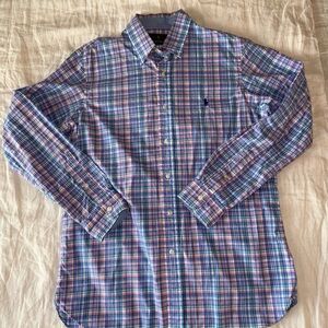 Ralph Lauren Multicolor Plaid Button Down Shirt